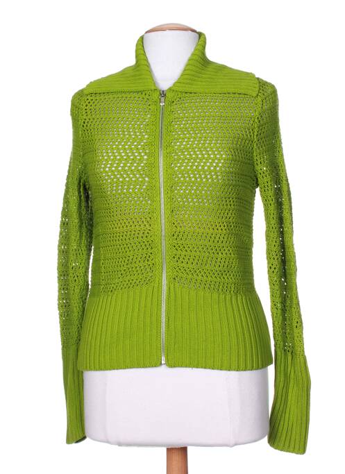Gilet sans manche vert STEFAN GREEN pour femme
