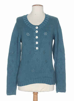Pull bleu STEFAN GREEN pour femme