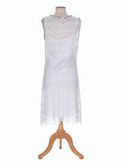 Robe longue blanc CAROLINE BISS pour femme seconde vue