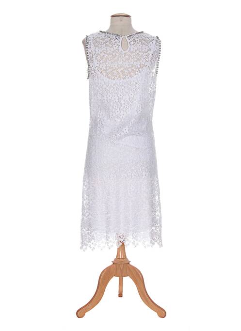 Robe longue blanc CAROLINE BISS pour femme