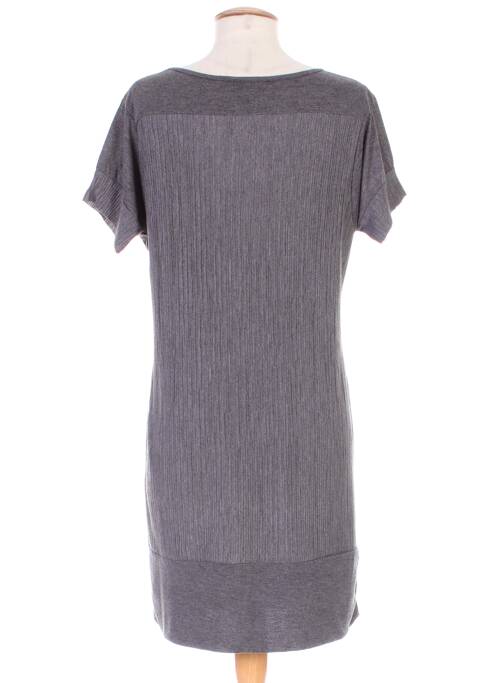 Robe mi-longue gris ONE O ONE pour femme