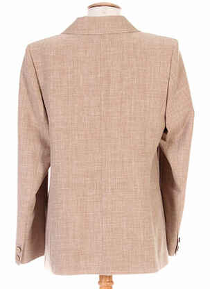 Blazer finition intérieure doublée beige NONET femme