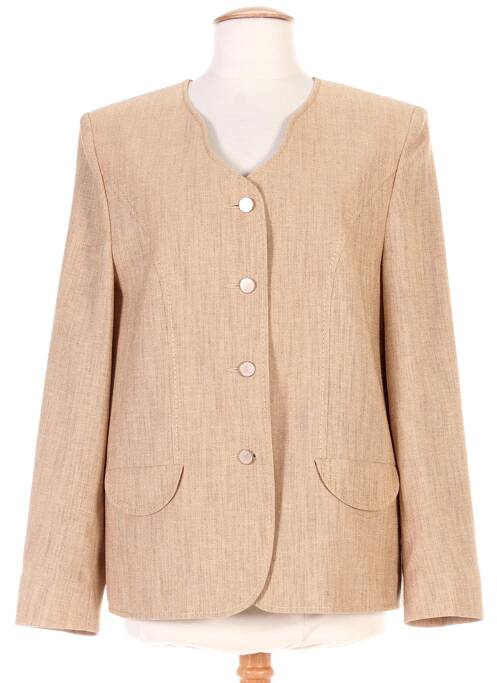 Veste casual beige NONET pour femme