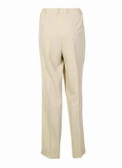 Pantalon droit beige EUGEN KLEIN pour femme seconde vue