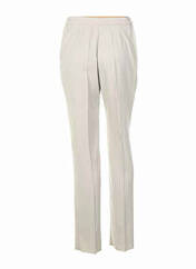 Pantalon droit beige KARTING pour femme seconde vue