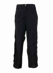 Pantalon droit noir CATY LESCA pour femme seconde vue