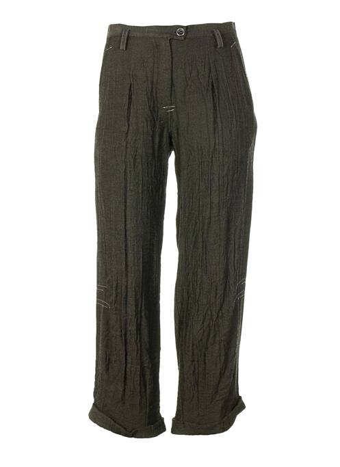 Pantalon droit gris EVA TRALALA pour femme