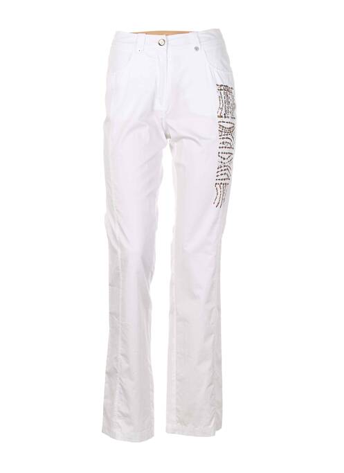 Pantalon droit blanc TUZZI pour femme