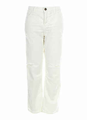 Pantalon slim taille normale taille normale blanc ACQUAVERDE femme