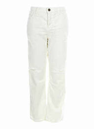 Pantalon slim taille normale taille normale blanc ACQUAVERDE femme