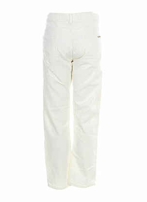 Pantalon slim taille normale taille normale blanc ACQUAVERDE femme