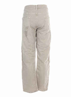 Pantalon slim taille normale taille normale beige ACQUAVERDE femme