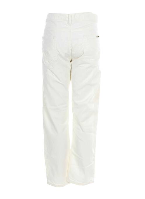 Pantalon slim blanc ACQUAVERDE pour femme