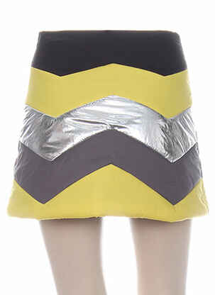 Jupe courte doublure jaune AMERICAN VINTAGE femme