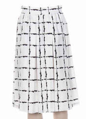 Jupe mi-longue blanc BCBGENERATION pour femme seconde vue