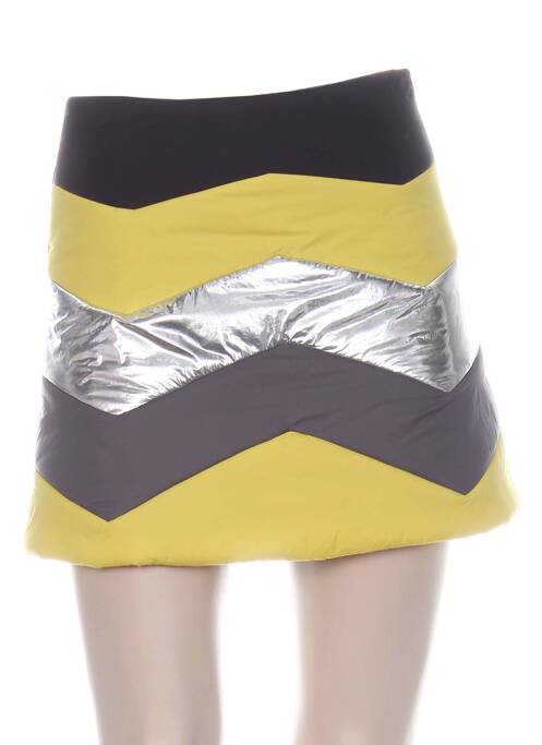 Jupe courte doublure jaune AMERICAN VINTAGE femme