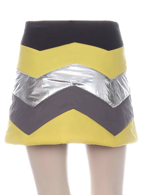 Jupe courte doublure jaune AMERICAN VINTAGE femme