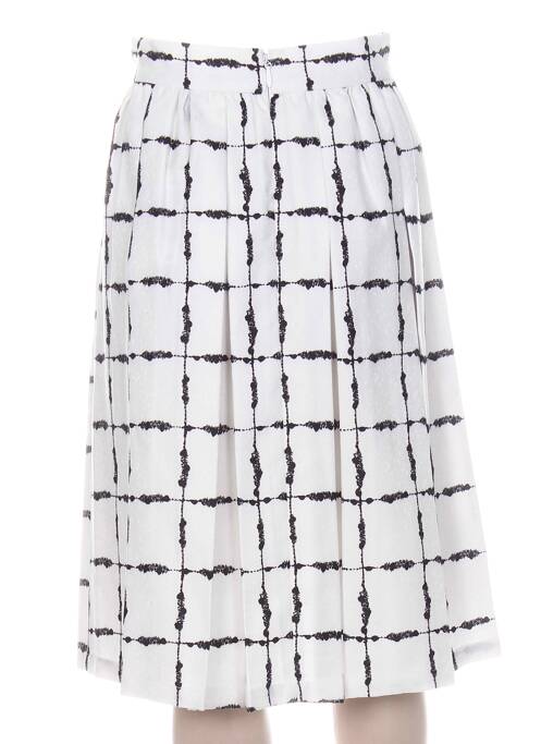 Jupe mi-longue blanc BCBGENERATION pour femme