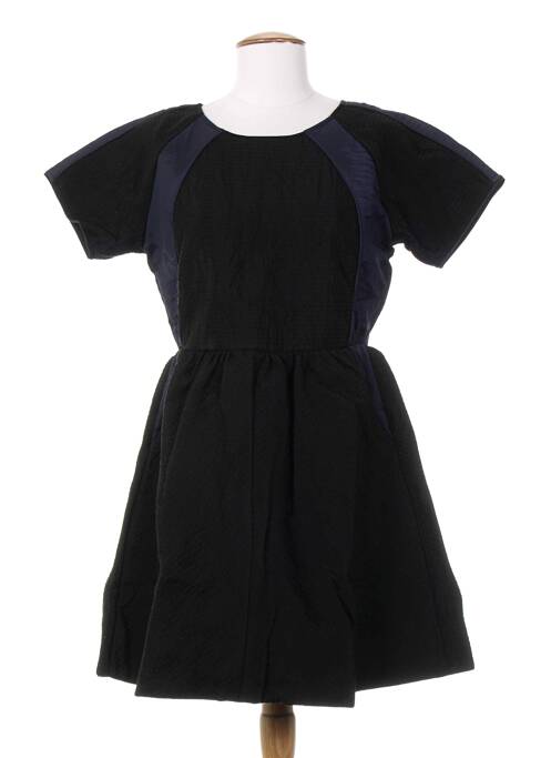 Robe mi-longue noir DRESS GALLERY pour femme
