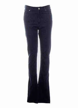Jeans coupe droite taille normale taille normale bleu AMERICAN RETRO femme
