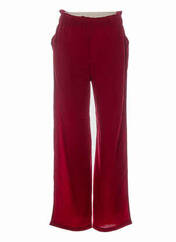 Pantalon large rouge COMPAÑIA FANTASTICA pour femme seconde vue
