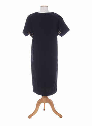 Robe mi-longue manches courtes manches courtes bleu BY MALENE BIRGER femme