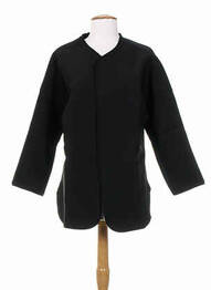 Veste casual coupe droite noir BONSUI femme
