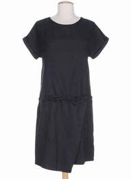 Robe mi-longue gris LOUIZON femme