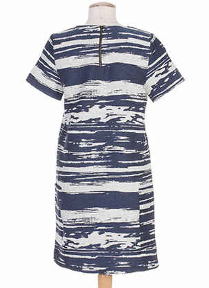 Robe mi-longue bleu LOUIZON femme