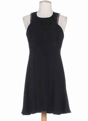 Robe mi-longue sans manche sans manche noir BCBGENERATION femme