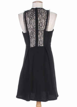 Robe mi-longue sans manche sans manche noir BCBGENERATION femme
