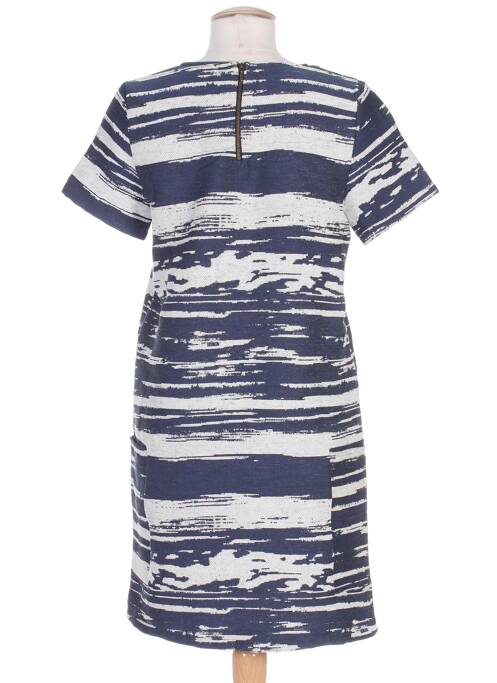 Robe mi-longue bleu LOUIZON pour femme