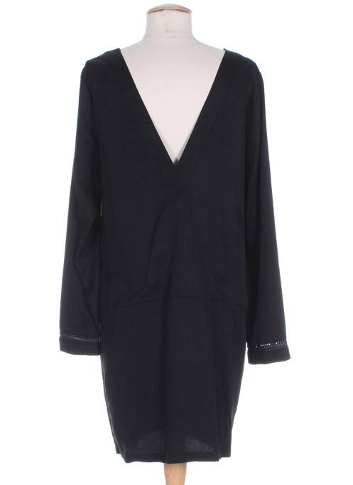 Robe mi-longue noir LA PETITE FRANCAISE pour femme