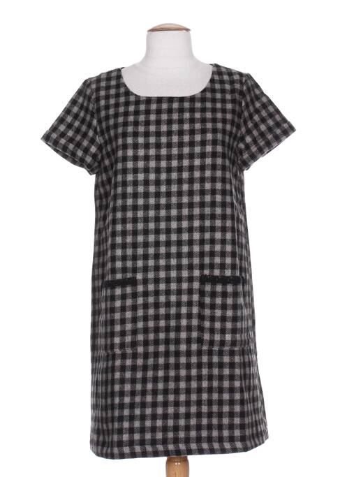 Robe mi-longue noir COMPAÑIA FANTASTICA pour femme