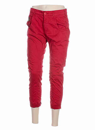 Pantalon 7/8 rouge MANILA GRACE pour femme