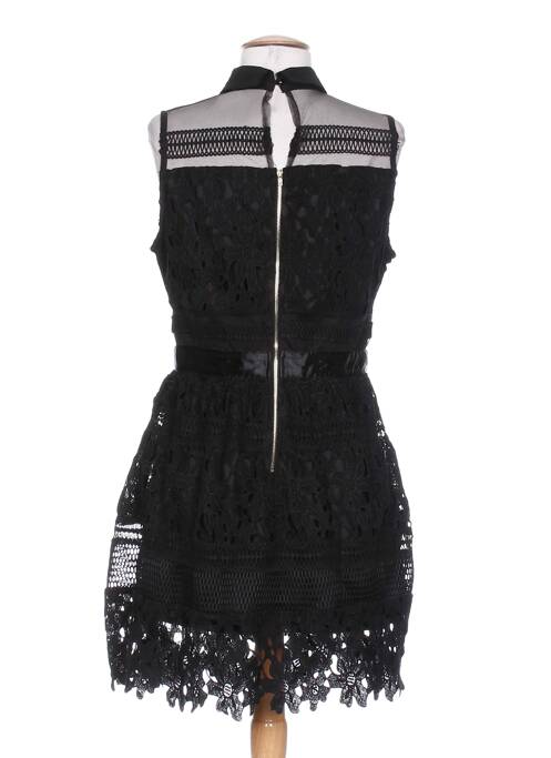 Robe mi-longue noir BY MONSHOWROOM pour femme