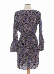 Robe mi-longue bleu BY MONSHOWROOM pour femme seconde vue