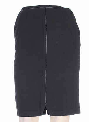 Jupe mi-longue taille normale noir CLO&SE femme