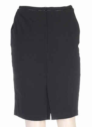 Jupe mi-longue taille normale noir CLO&SE femme