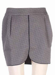 Jupe courte gris CLO&SE pour femme seconde vue
