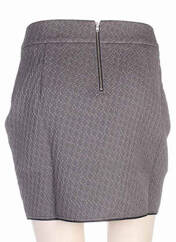 Jupe courte gris CLO&SE pour femme seconde vue