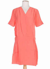 Robe mi-longue orange CLO&SE pour femme seconde vue