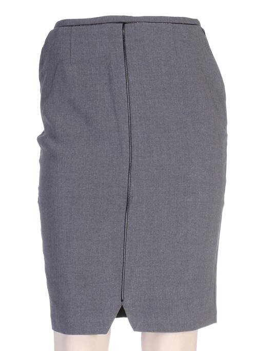 Jupe mi-longue taille normale gris CLO&SE femme