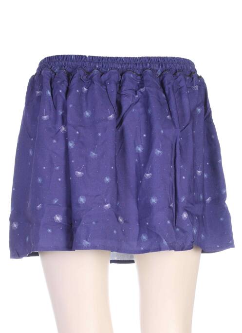 Jupe courte bleu CLO&SE pour femme