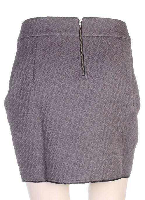 Jupe courte gris CLO&SE pour femme