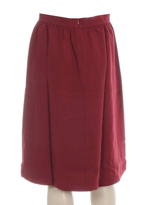 Jupe mi-longue rouge CLO&SE pour femme
