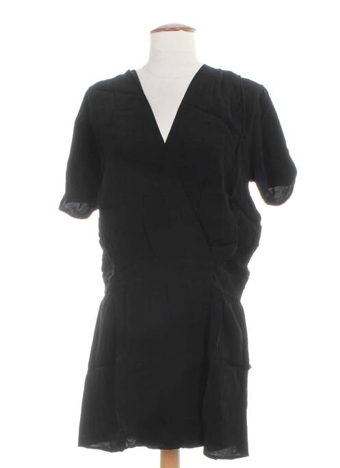 Robe mi-longue noir CLO&SE pour femme