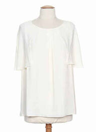 Top coupe fluide beige SO ESSENTIAL femme