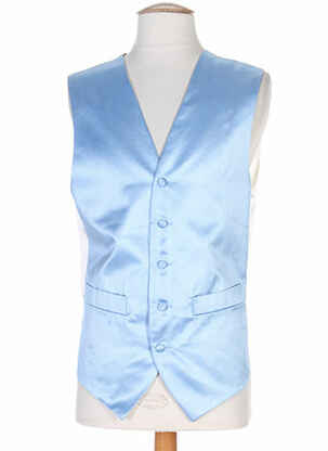 Gilet sans manche poches bleu SMART homme