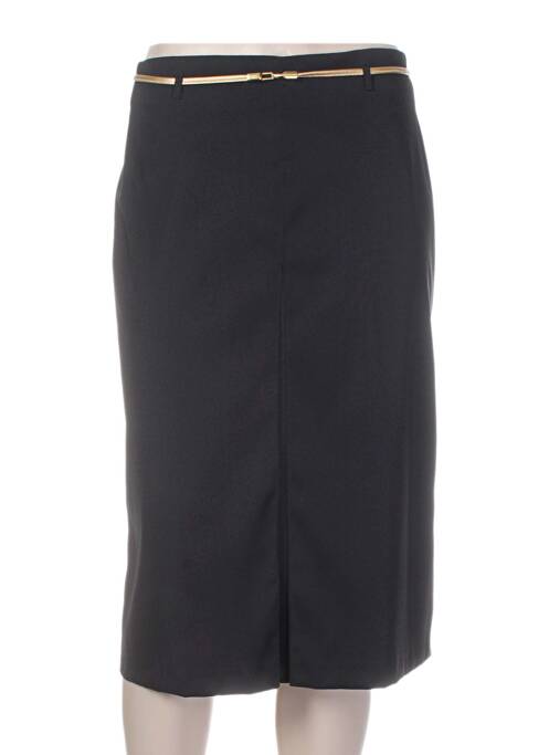 Jupe mi-longue noir JUS D'ORANGE pour femme